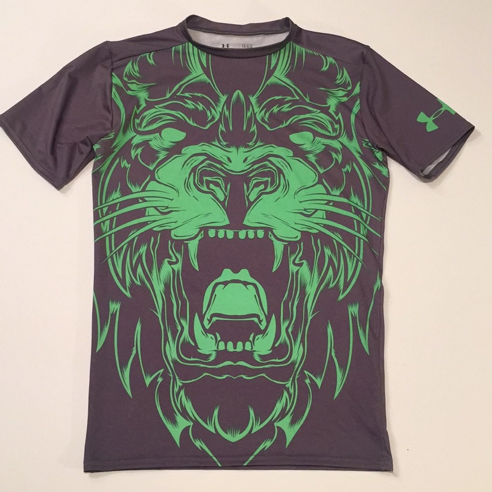 Under Armour Lion Face Graphic Dri-Fit Style Tee